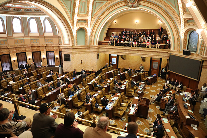 Senate committees pass versions of harvest permit, property tax bills