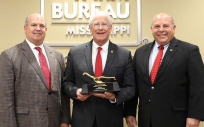 Wicker Honored with Farm Bureau Golden Plow Award